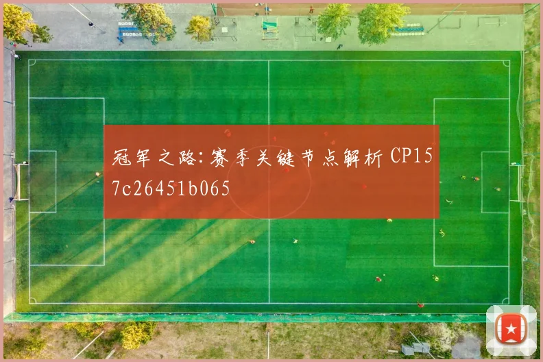 冠军之路:赛季关键节点解析 CP157c26451b065